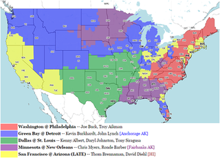 Illustration for article titled Your NFL Week 3 Viewing Maps